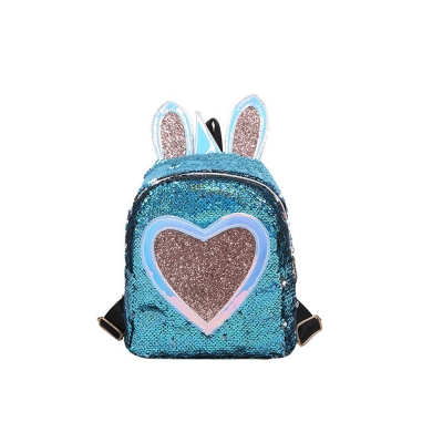 heart backpack school bag