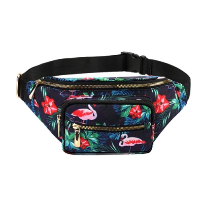 Canvas Floral Stylish Fanny Pack 