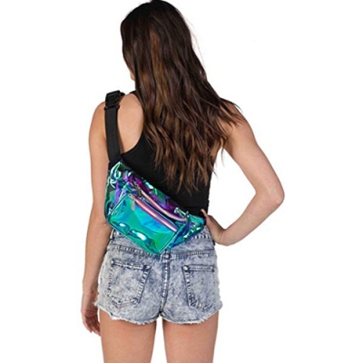 Fashion Holographic Laser Chest Waist Bag