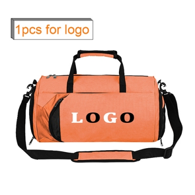 Polyester Custom Logo Gym Duffle Bag