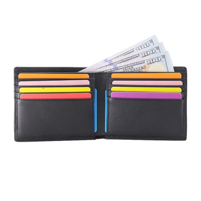 men wallet made of vintage genuine leather