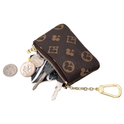 zipper keychain coin purse