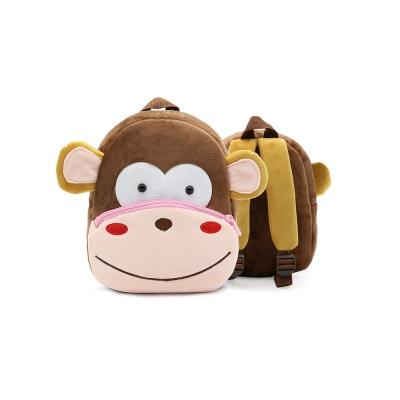 Monkey Animal Plüsch Rucksack