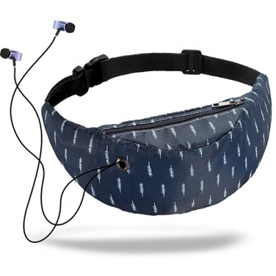 Dog Walking Fanny Pack Earphone Hole