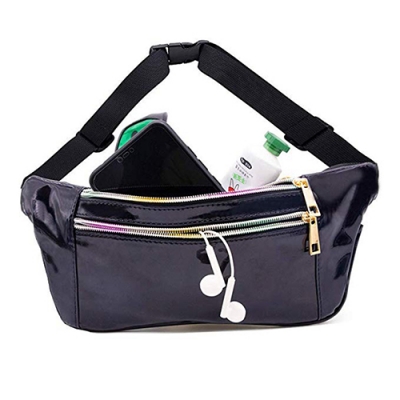 Fashion Mirror PU Waist Bag