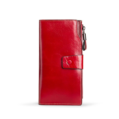 pu leather crutch wallets with strap